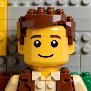 Classic Blocks AI story art style example