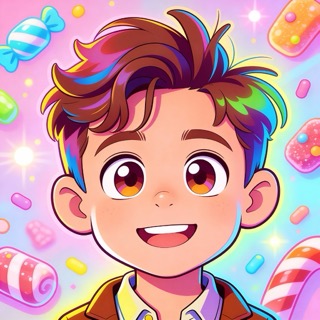 Sugarpop AI story art style example
