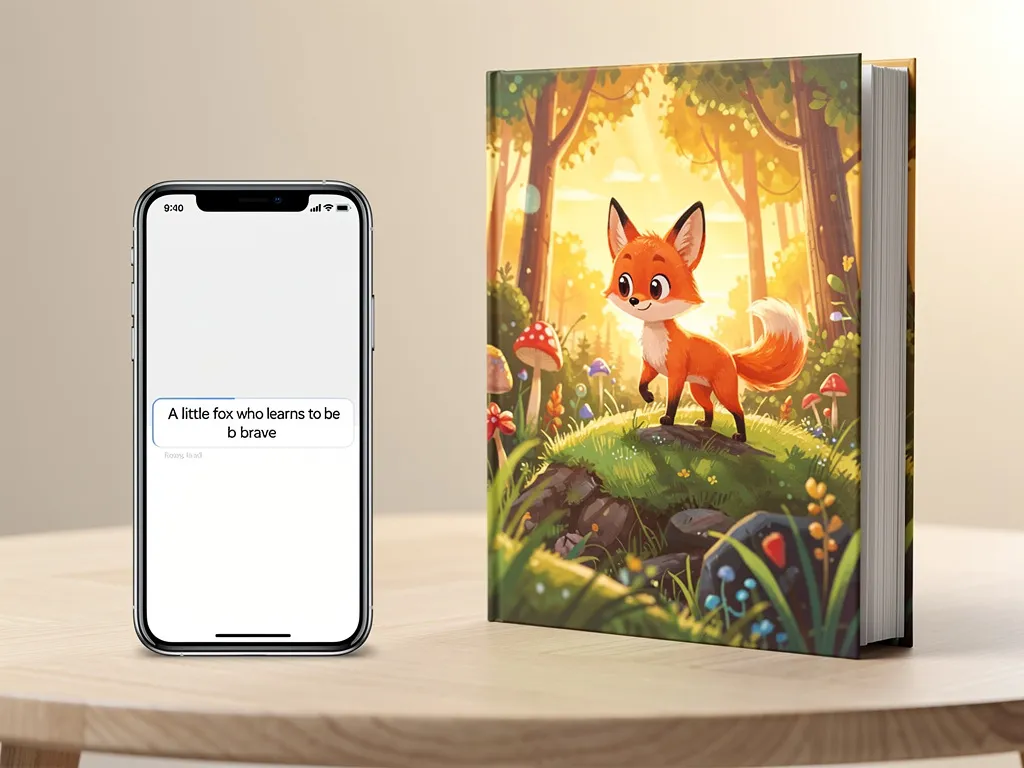 A completely unique AI-generated storybook