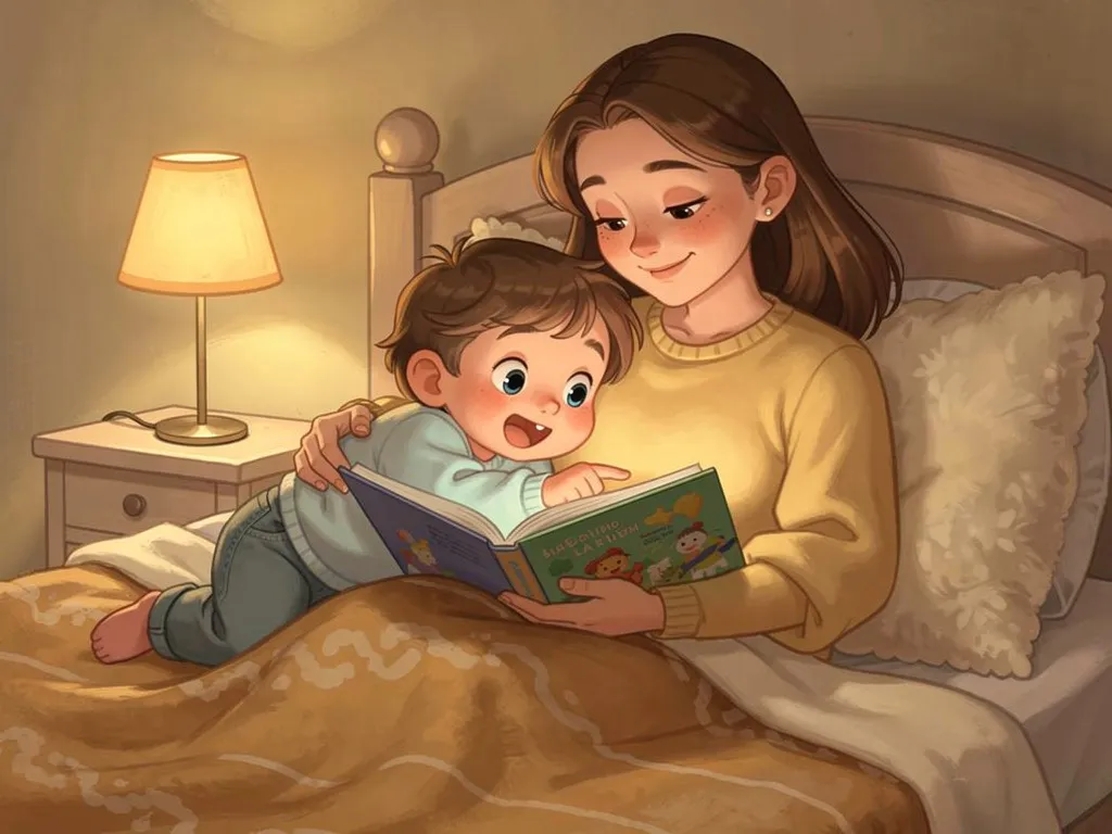 A child excited about a personalized story