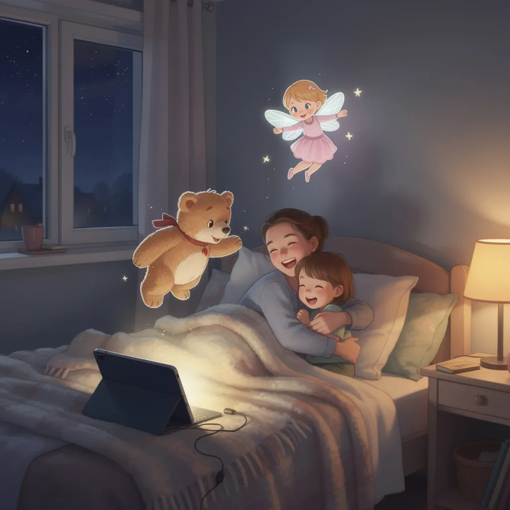 How to Make Bedtime Fun With Interactive Stories