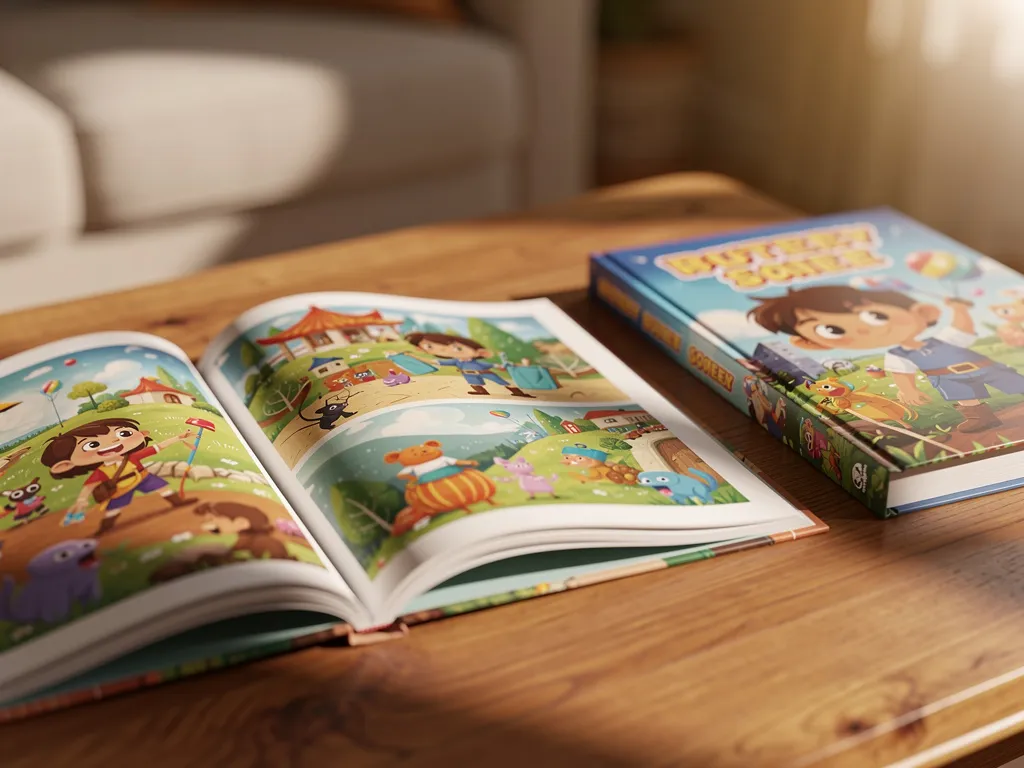 A printed Fable storybook