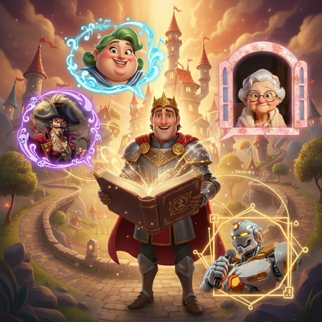 Fable narrators and characters