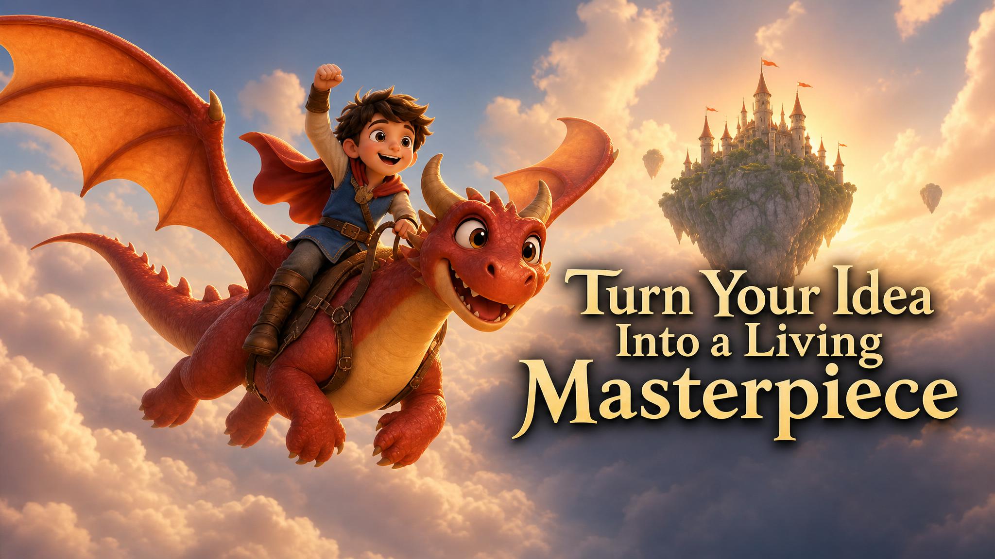 Turn Your Idea Into a Living Masterpiece