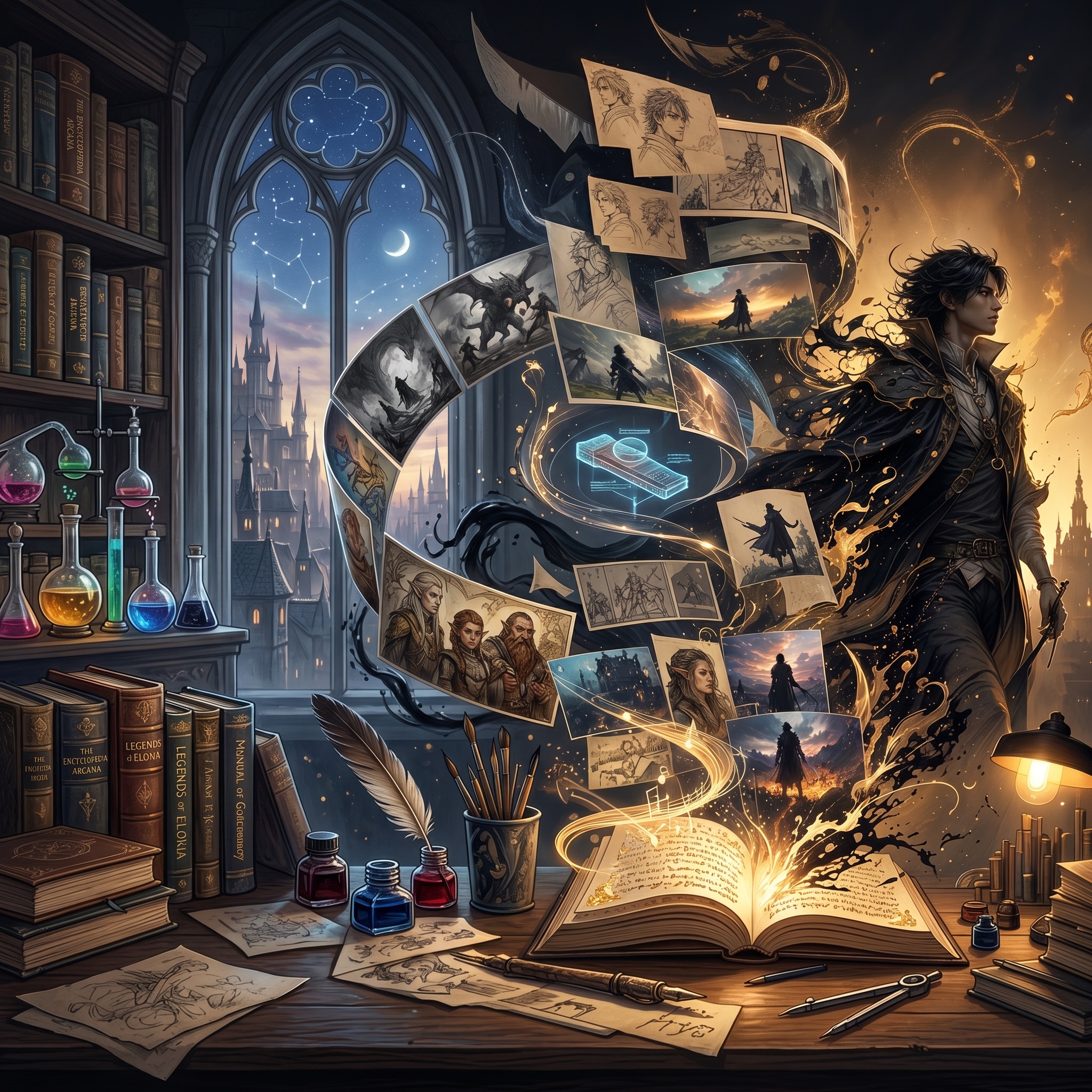 AI generated personalized bedtime stories with illustrations for kids