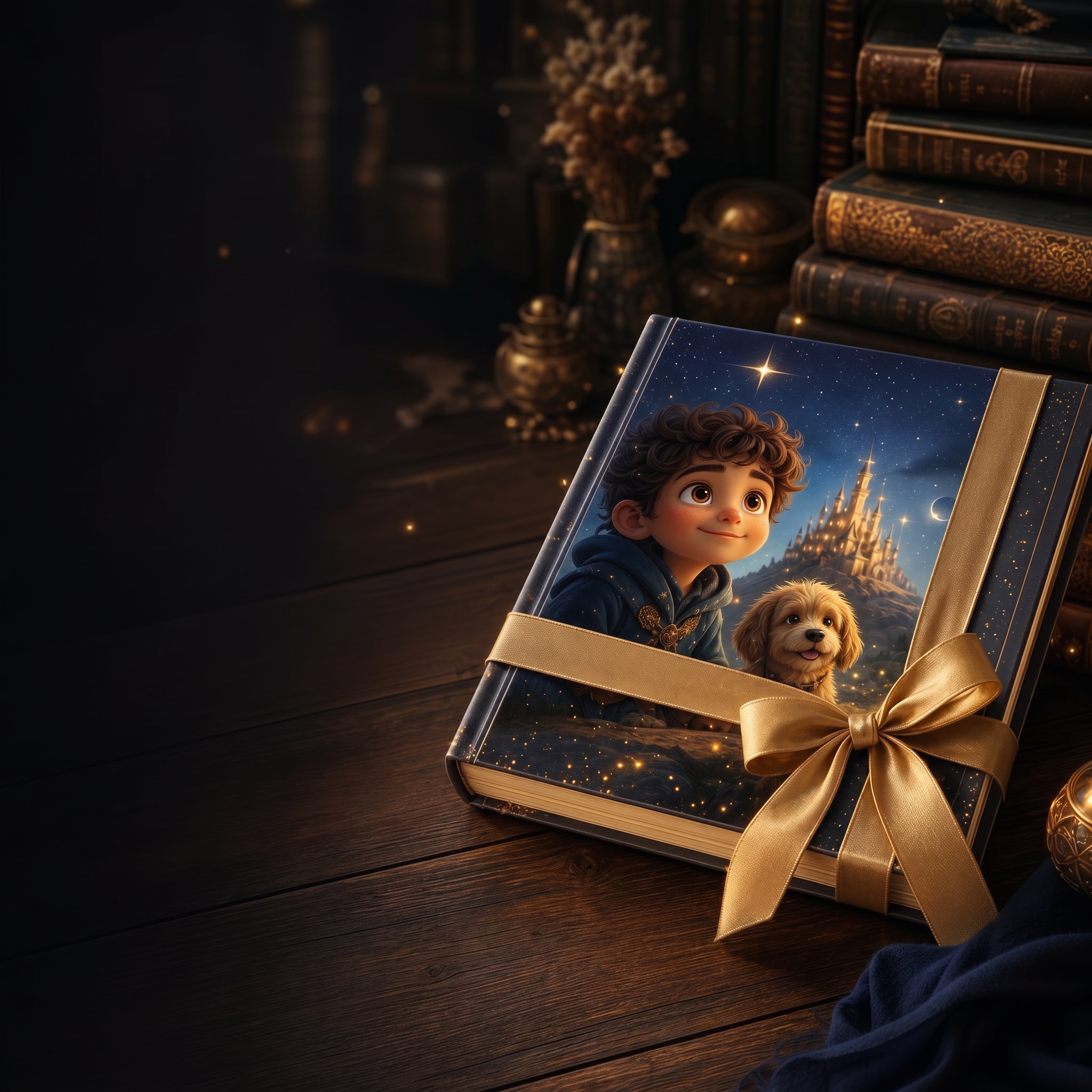 AI picture book generator creating a custom children storybook