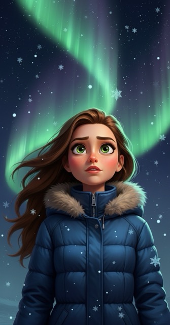 The Northern Lights Mystery - Princess Anna narrated story