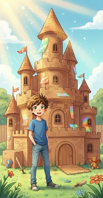 Knights of the Cardboard Castle - King Arthur narrated story
