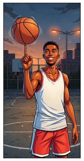 Basketball with Superpowers - Ash narrated story