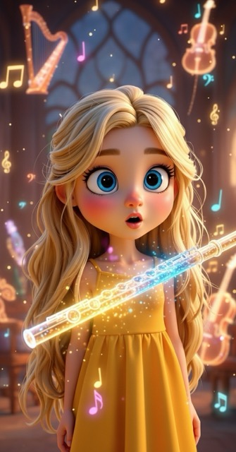 Rock Star Academy, an AI-generated 3d cartoon story