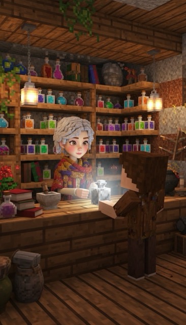 Grandmother's Secret Potion Shop - Aunt Beth narrated story