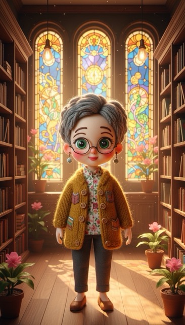The Library of Living Books - Aunt Beth narrated story