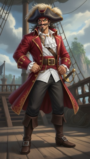 Captain Flint - Nordic Pirate Narrator - AI narrator video thumbnail