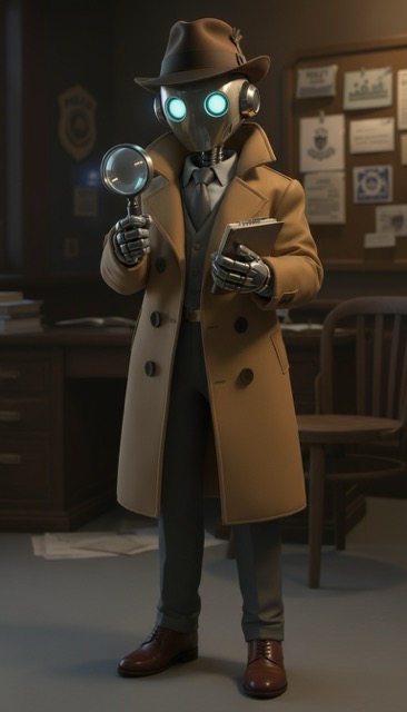 Detective Gadget - Mystery Detective Narrator - AI narrator video thumbnail