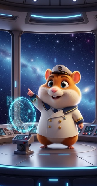 Space Hamster Patrol - 3D Cartoon AI generated story cover