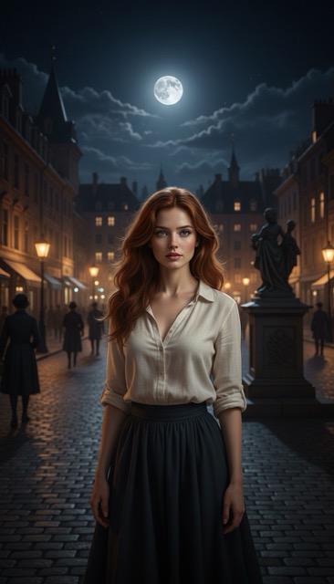 The Living Statue - Photo Realism AI generated story cover