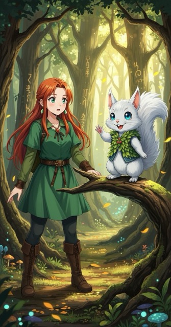 The Enchanted Forest Quest - Master Percy narrated story
