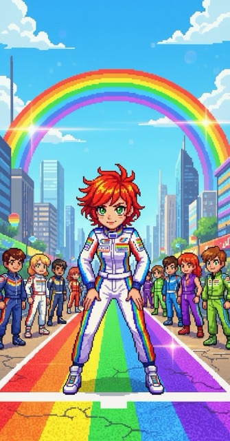 Rainbow Racing - Cherry Twinkel narrated story