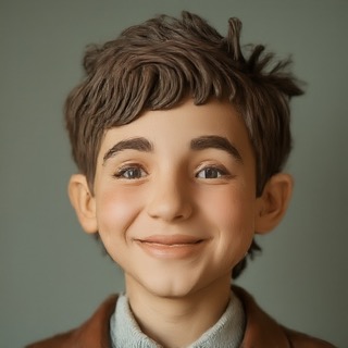 Claymation art style icon