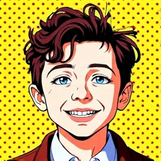 Comic Book art style icon