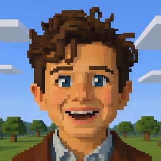 Blockcraft art style icon