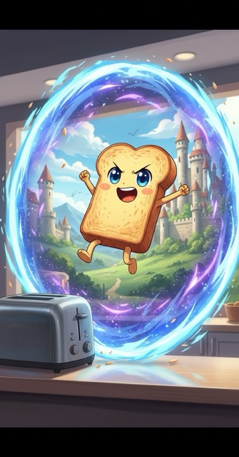 Time-Traveling Toast - Animation AI generated story cover