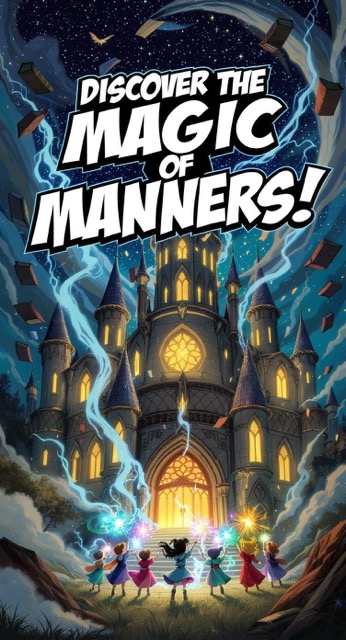 Discover Magic Manners at The Royal Academy! ✨📚 - AI story video thumbnail