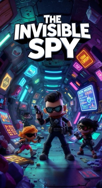 The Invisible Spy Academy! 🕵️‍♂️ Learn Mindfulness to Stop Bad Guys! 🤫 - AI story video thumbnail