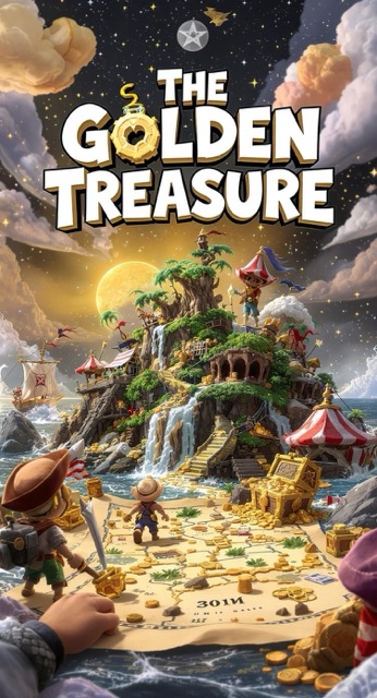 Treasure Island Adventure! 🏝️ A Journey of Fun and Treasure! 💰 - AI story video thumbnail