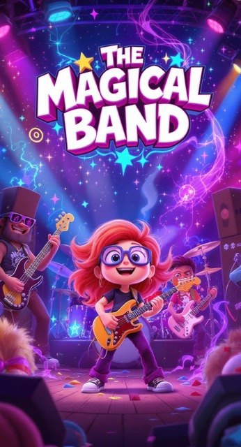 Rock Star Academy: Form Your Band and Shine Like a Star! 🎸✨ - AI story video thumbnail