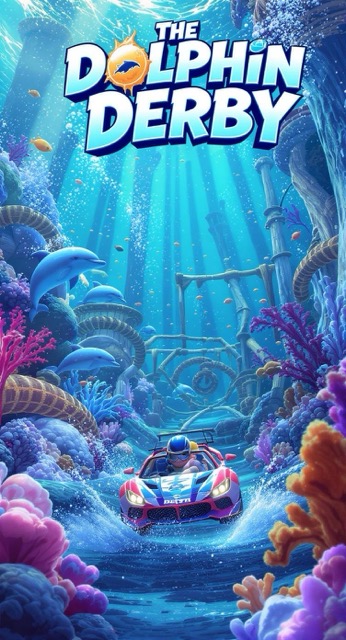 The Dolphin Racing League! 🐬🏁 Race Through Ocean Adventures! 🌊 - AI story video thumbnail