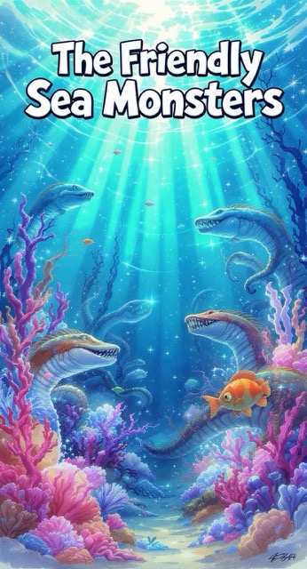 The Sea Monster Rescue! 🐙 Help Friendly Creatures Hide from Hunters! 🌊 - AI story video thumbnail