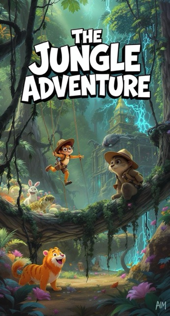 Jungle Explorer Academy! 🌴 Swing on Vines & Make Amazing Friends! 🐒 - AI story video thumbnail