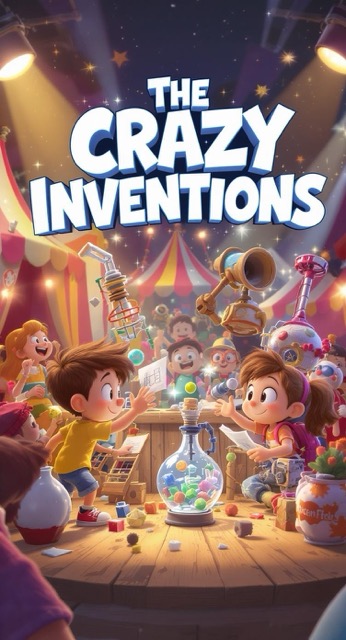The Wacky Invention Competition! 🚀 Crazy Creations and Fun! 🤪 - AI story video thumbnail