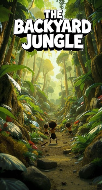 Tiny Adventures: Shrinking to Ant Size in the Backyard Jungle! 🐜🌿 - AI story video thumbnail