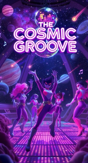 Cosmic Groove Rangers: Dance Party Diplomats 🚀 Electronic Space! 💫 - AI story video thumbnail