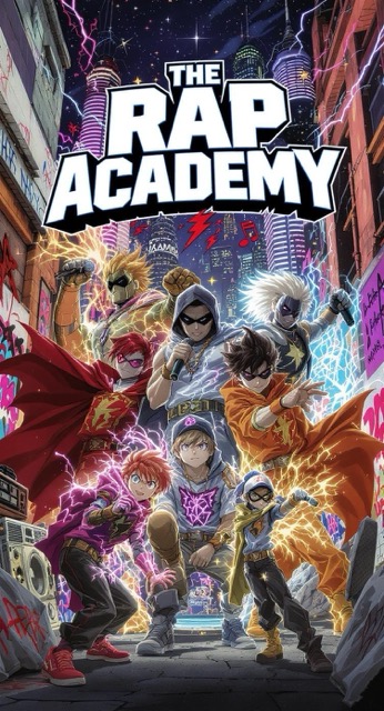 Rhythm City Rap Academy: Battle of Champions 🎤 Hip Hop Heroes! 🦸‍♀️ - AI story video thumbnail