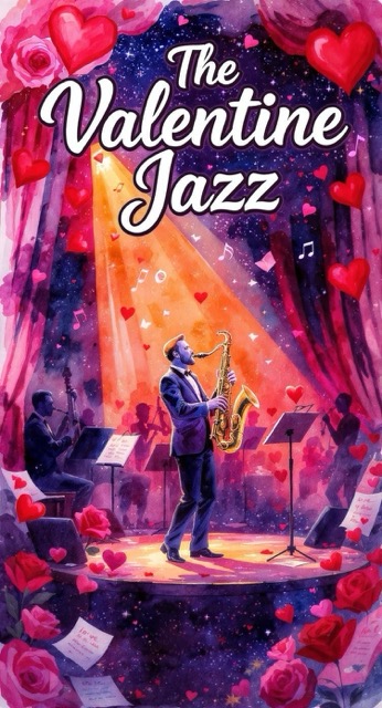 Love Notes from the Valentine Jazz Orchestra 💕 Romantic Jazz! 🎷 - AI story video thumbnail