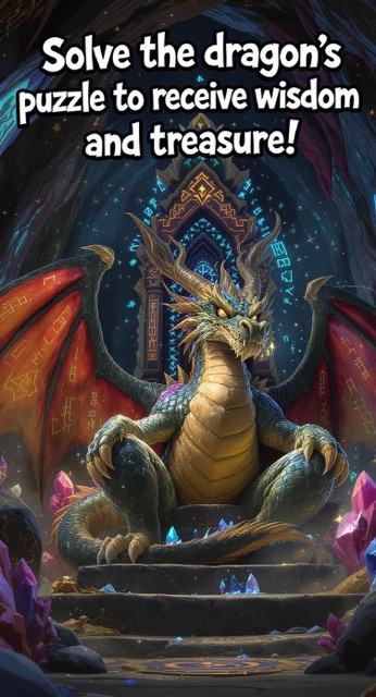 The Ancient Dragon's Riddle 🐉✨ Solve the Puzzle for Treasure! - AI story video thumbnail