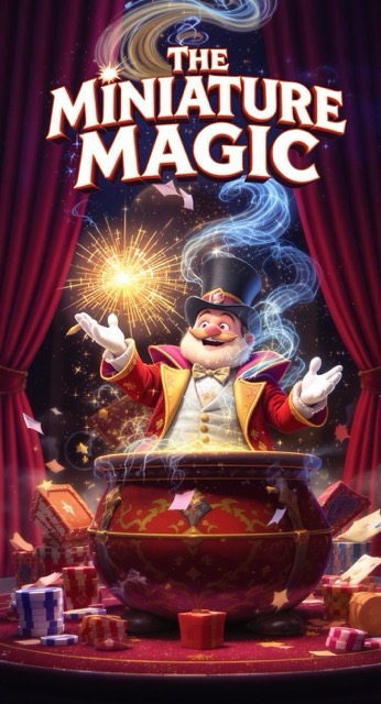 The Miniature Magic Show! 🎩✨ Tiny Tricks with Huge Surprises! - AI story video thumbnail