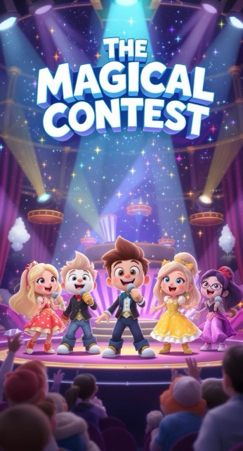 The Singing Contest of Destiny 🎤✨ Magical Wishes Await! - AI story video thumbnail