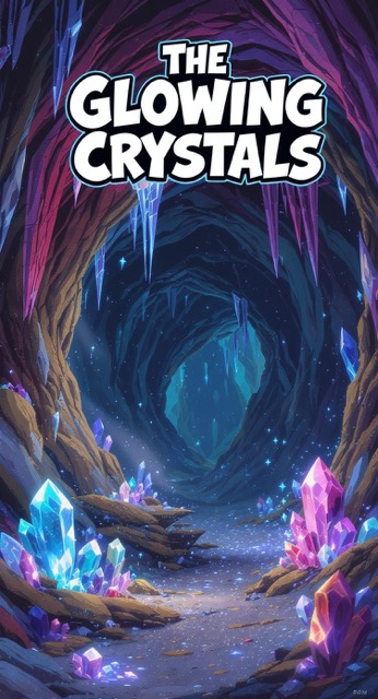 The Crystal Cavern Adventure: Wish Upon Glowing Gems! ✨💎 - AI story video thumbnail