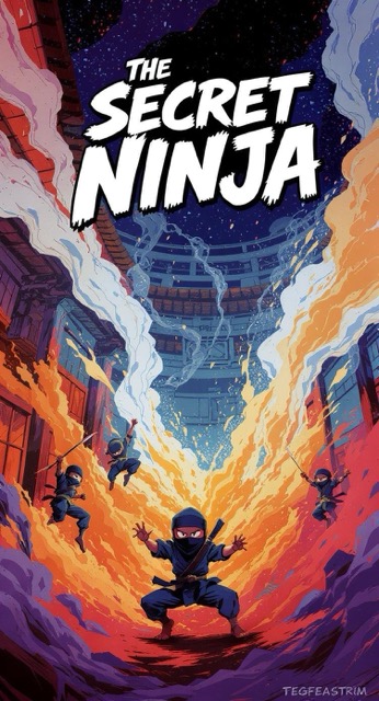 Ninja School for Beginners! 🥷 Learn Stealth and Tricks! 🌪️ - AI story video thumbnail